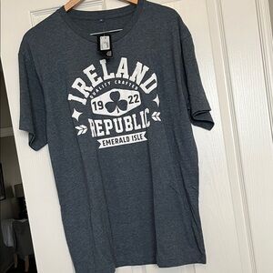 Gray Ireland Republic T-Shirt